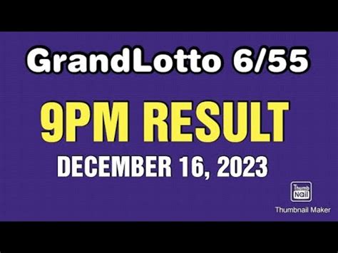 lotto result december 27 2023|Grand Lotto 6/55 December 27, 2023 (Wednesday) Result.